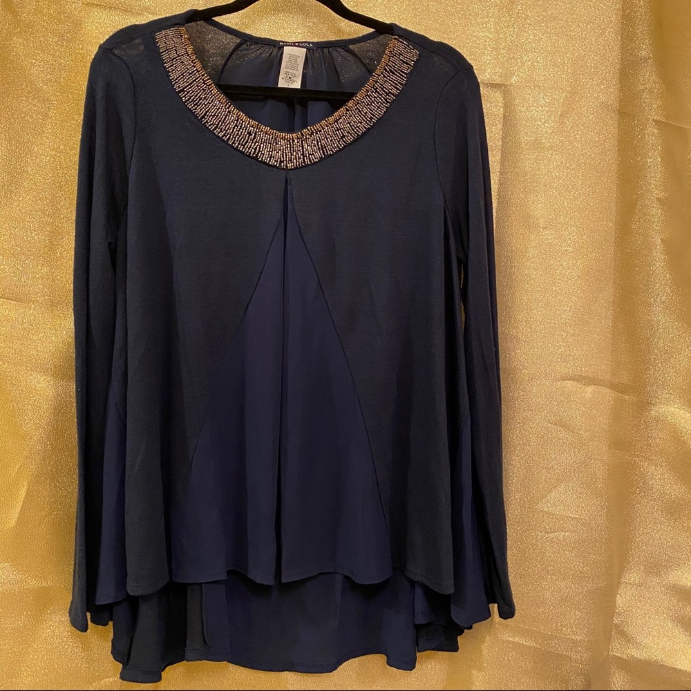 Basil Lola long sleeve blouse 👚